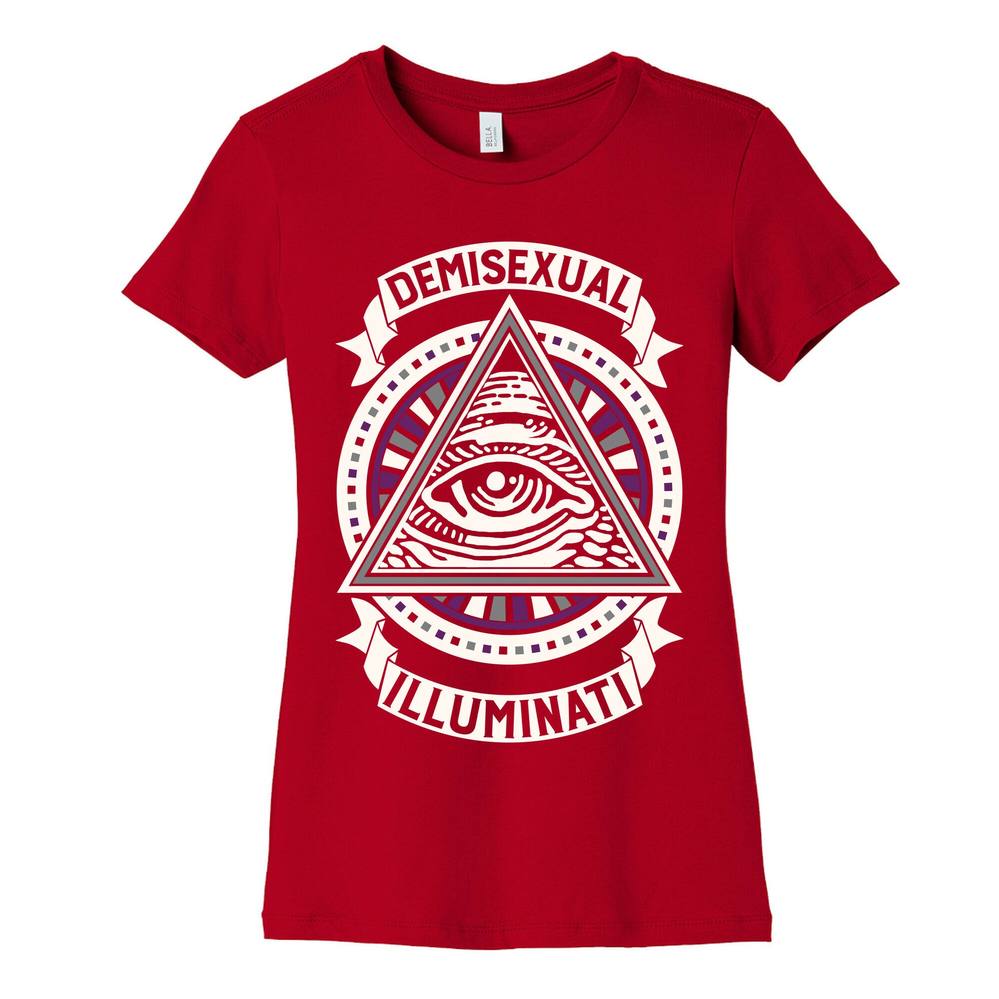 Demisexual Illuminati Women's Cotton Tee
